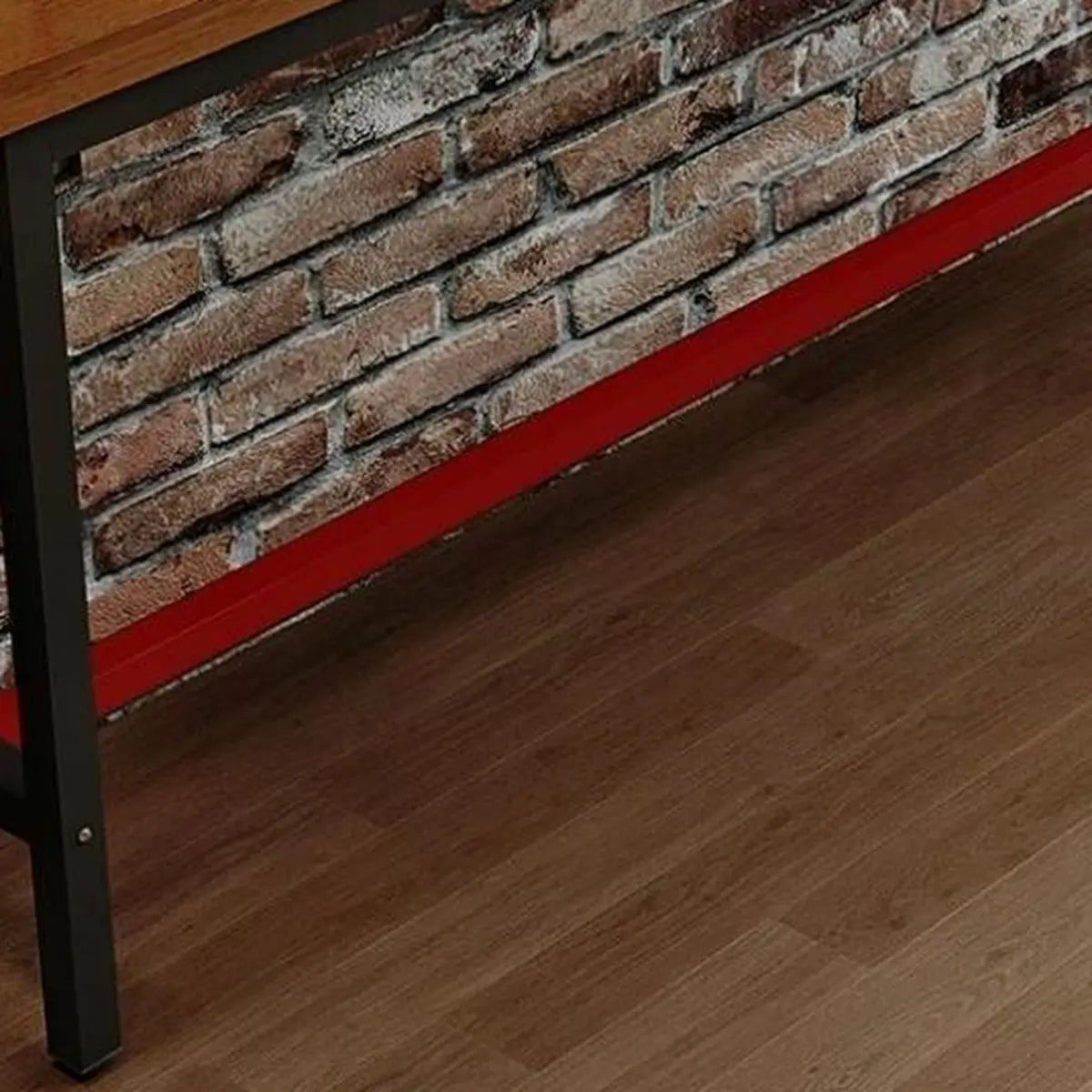 Brown Rectangular Wood Large Functional Bar Table Image - 6