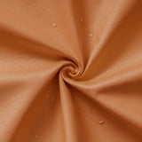 Brown Stain Resistant Faux Leather Pillow Back Sofa Bed Image - 9