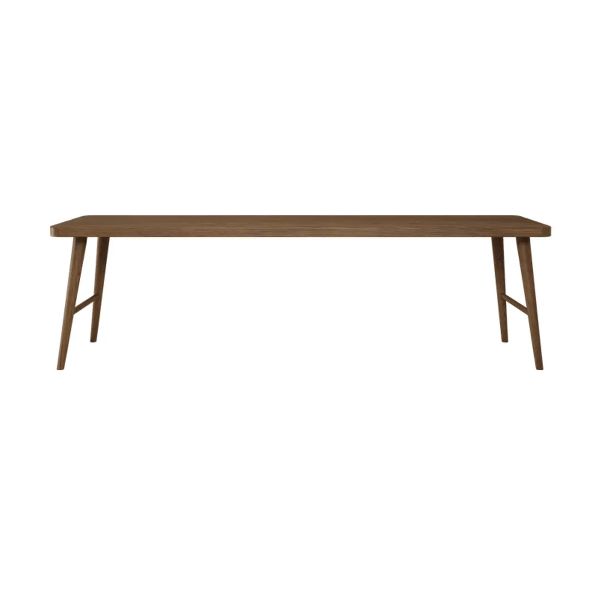 Brown Standard Double Wooden Writing Desk Image - 11