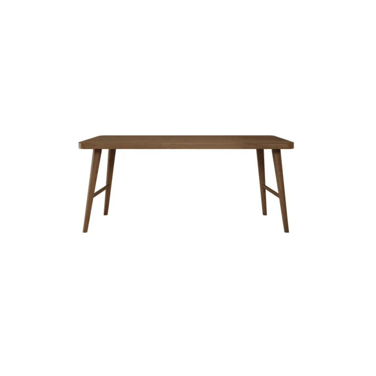 Brown Standard Double Wooden Writing Desk Image - 3