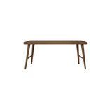 Brown Standard Double Wooden Writing Desk Image - 3