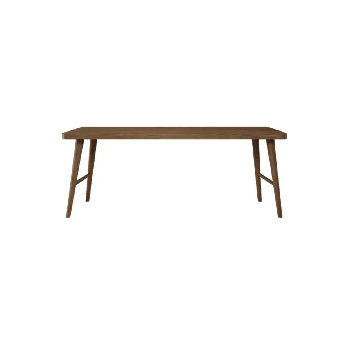 Brown Standard Double Wooden Writing Desk Image - 5
