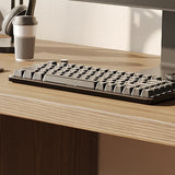 Brown Standard Double Wooden Writing Desk Image - 8