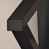 Brown Standard Timber Computer Desk with Shelves Image - 4