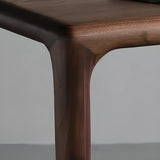 Brown Standard Wood Rectangular Writing Desk Image - 7