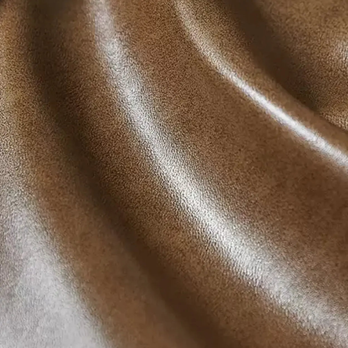 Brown Water Resistant Oiled Leather Down Fill Sofa Image - 8