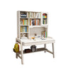 Brown Wooden Standard Credenza Desk with Storage Image - 5