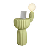Cactus Multifunctional Green Side Table Floor Lamp Image - 5