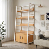 Casual Alloy Open Back 5-Tier Etagere Storage Bookshelf Image - 22