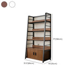 Casual Alloy Open Back 5-Tier Etagere Storage Bookshelf Image - 31