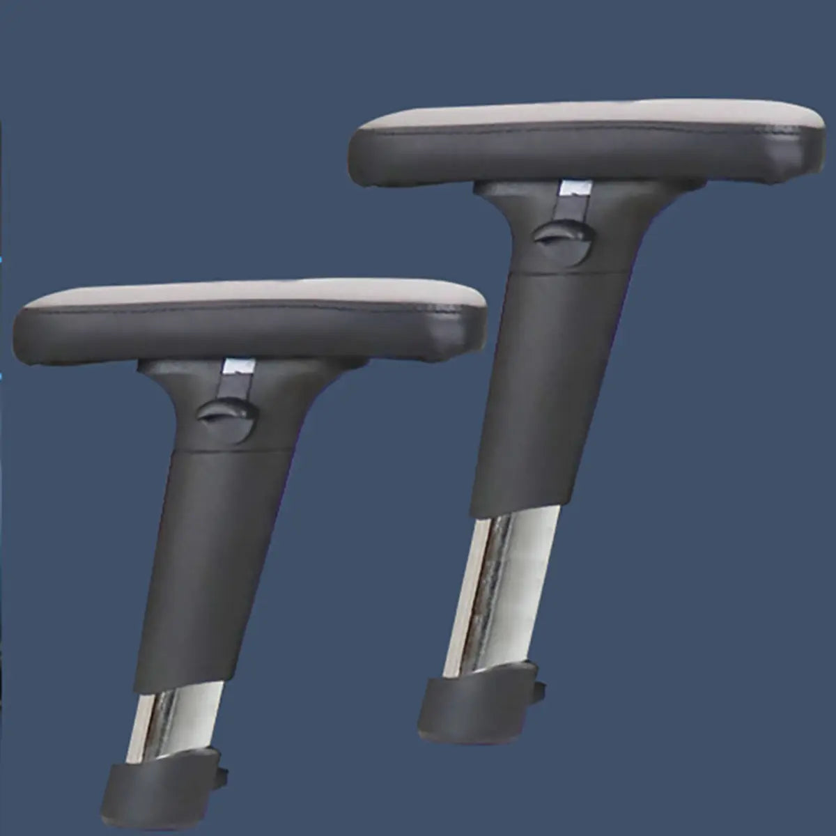 Casual Ergonomic Swivel PU Office Chair with Headrest Image - 12