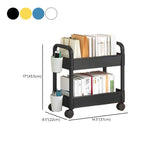 Casual Multi-Tiers Vertical Open Back Sliding Bookshelf Image - 28