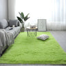 Casual Pet Friendly Rectangle Cotton Blends Shag Rug Image - 10
