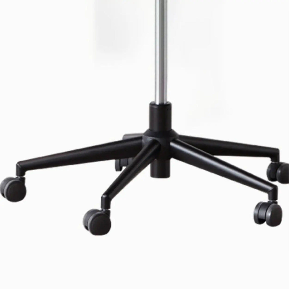 Casual Portable Adjustable Leather Office Chair with Arms Image - 16