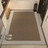 Casual Rectangle Polyester Apricot Anti-Slip Area Rug Image - 3