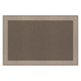 Casual Rectangle Polyester Apricot Anti-Slip Area Rug Image - 5
