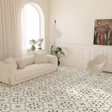 Casual Rectangular Floral Pattern Anti-Slip Area Rug Image - 1