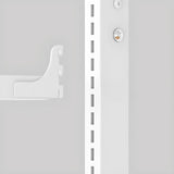 Causal Open Steel Adjustable Shelves Sliding Bookcase Image - 11