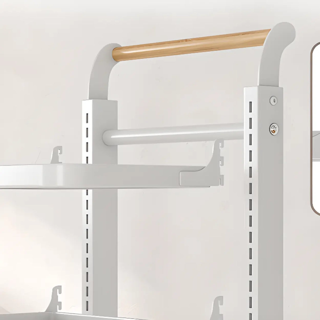 Causal Open Steel Adjustable Shelves Sliding Bookcase Image - 9