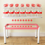 Chalk White Wooden Rectangular Computer Desk Image - 8