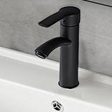 Charcoal Rectangular Sink MDF Storage Bathroom Vanity Image - 4