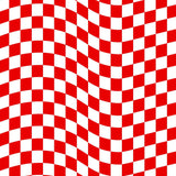 Checkerboard Polypropylene Green Rectangle Area Rug Image - 14