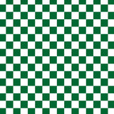 Checkerboard Polypropylene Green Rectangle Area Rug Image - 17