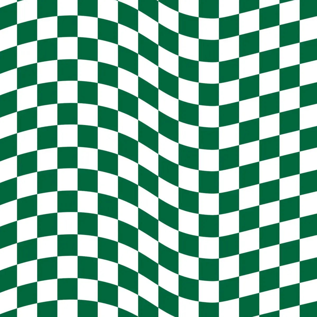 Checkerboard Polypropylene Green Rectangle Area Rug Image - 27