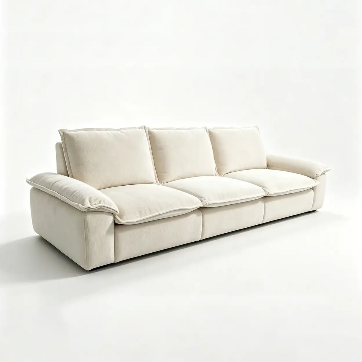 Chenille Modular Sofa with Storage and Memory Foam Image - 14