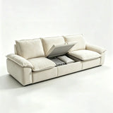 Chenille Modular Sofa with Storage and Memory Foam Image - 15