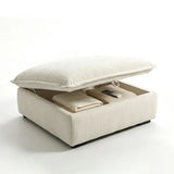 Chenille Modular Sofa with Storage and Memory Foam Image - 21