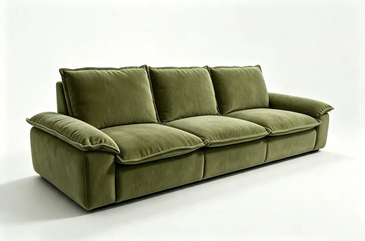 Chenille Modular Sofa with Storage and Memory Foam Image - 5