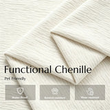 Chenille Modular Sofa with Storage and Memory Foam Image - 9