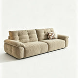 Chenille Power Sofa Bed with Extendable Sliding Chaise Image - 19