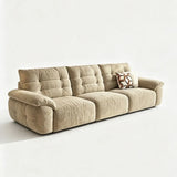 Chenille Power Sofa Bed with Extendable Sliding Chaise Image - 21