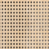 Cherry Wood Queen Rectangular Rattan Headboard Bed Image - 8