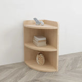 Children's Simple Closed Back Wooden Storage Bookcase Image - 8