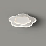 Chrome Flower LED Flush Mount Ceiling Light 3-Light Image - 14