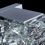 Chrome Luxury Crystal Wall Sconce Lighting Image - 15