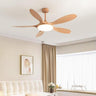 Classic 5 Blade Remote Control Ceiling Fan with Light Image - 13