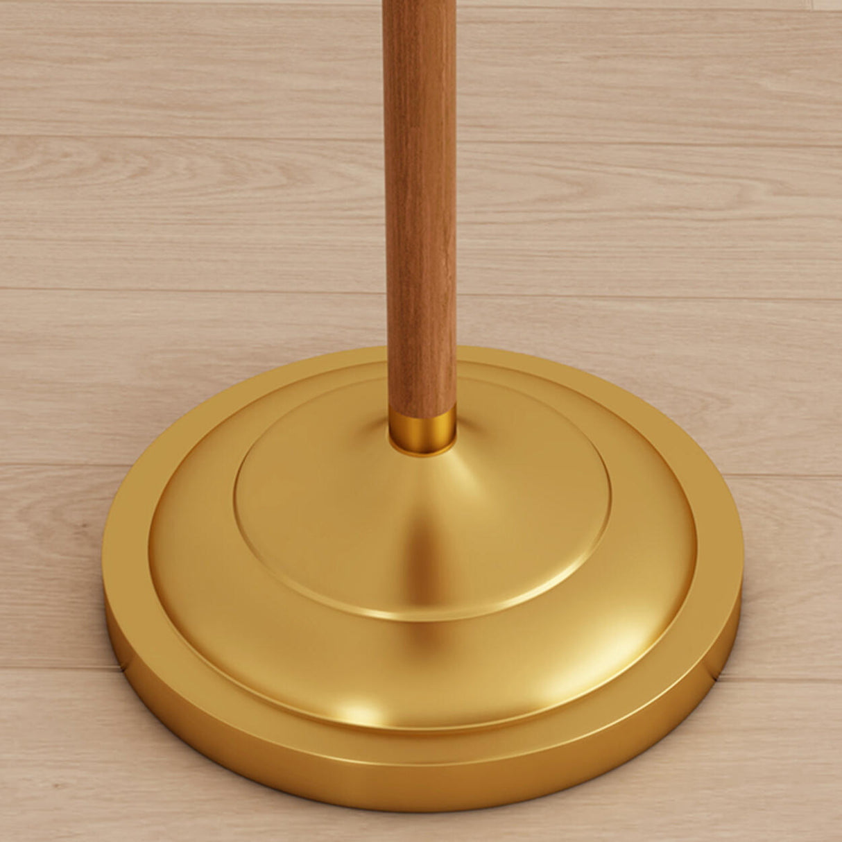 Classic Cone Bedside Floor Lamp with Pull Chain Image - 10