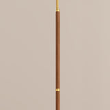Classic Cone Bedside Floor Lamp with Pull Chain Image - 8