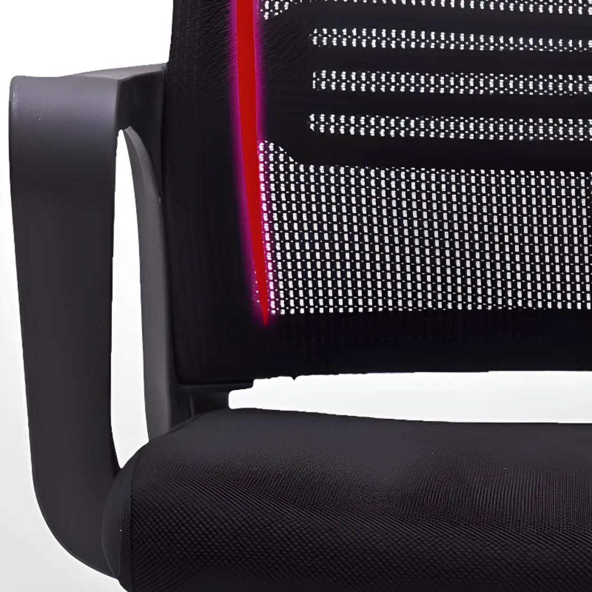 Classic Ergonomic Mesh Black Adjustable Office Chair Image - 10