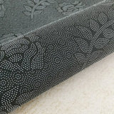 Classic Floral Rectangle Polyester Yellow Area Rug Image - 6