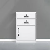 Classic Lockable Drawers Vertical Metal Filing Cabinet Image - 14