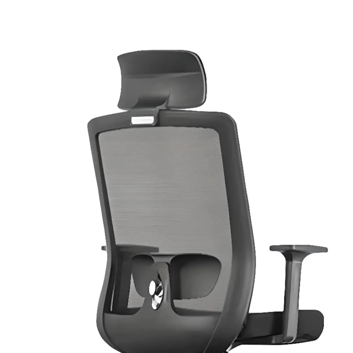 Classic Lumbar Support Black Ergonomic Mesh Office Chair Image - 4