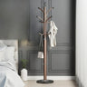 Classic Metal Gold Tall Freestanding Hall Tree with Hooks Image - 11