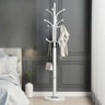 Classic Metal Gold Tall Freestanding Hall Tree with Hooks Image - 13