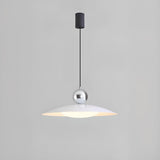Classic White Resin Modern UFO Pendant Light Image - 9