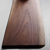 Clear Acrylic Legs Wood Standard Height Console Table Image - 8